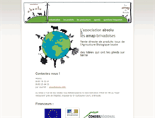 Tablet Screenshot of absolu.info